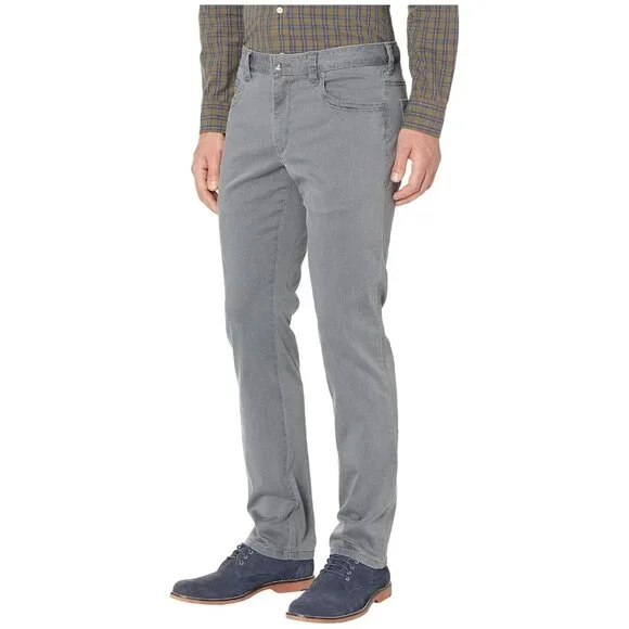 Tommy Bahama Men's 32W x 34L Fog Grey Boracay Five-Pocket Stretch Chino Pant - Picture 2 of 12